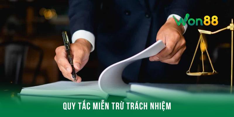 Điều khoản miễn trừ trách nhiệm cho hội viên Won88